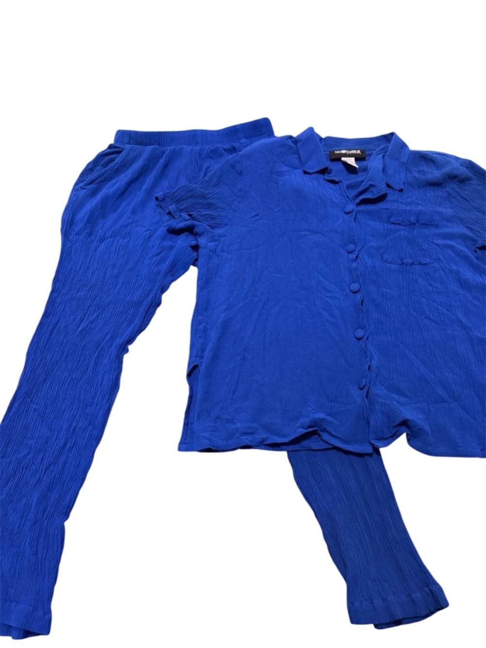 Sag Harbor (vintage) Royal Blue Lennon two piece set.